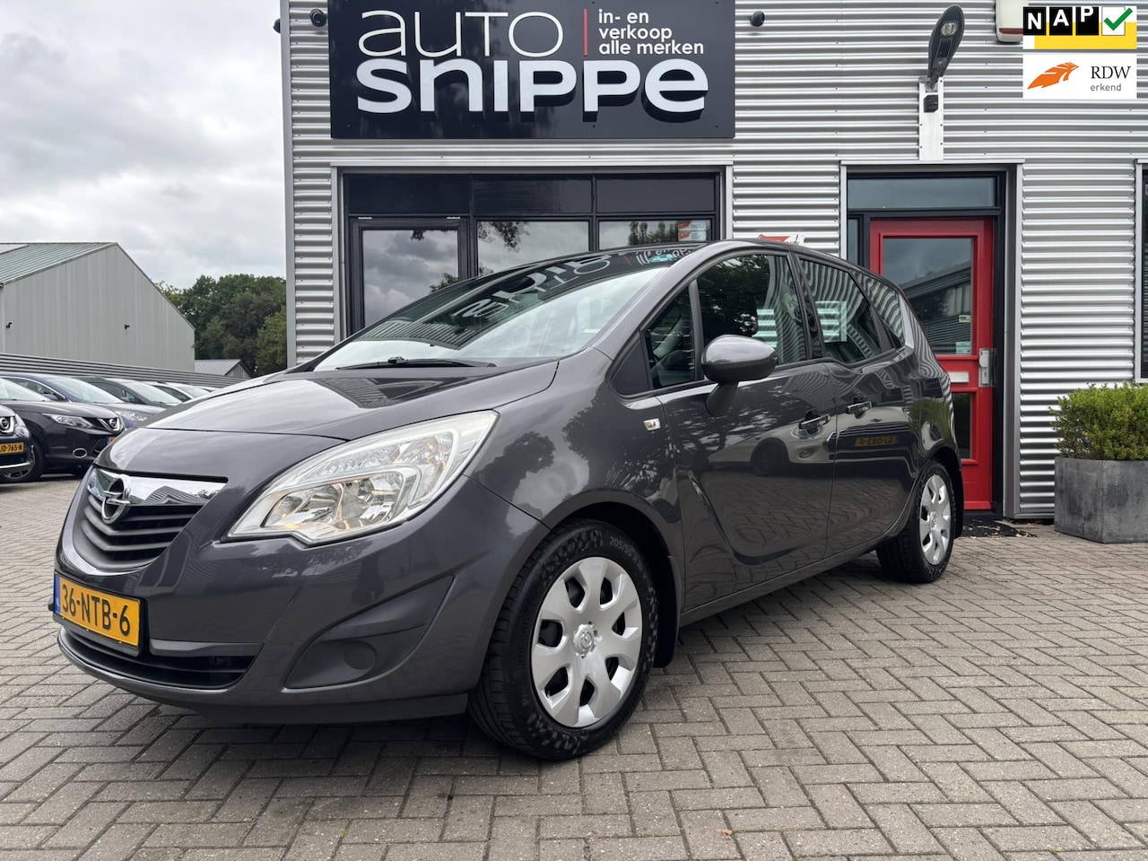 Opel Meriva - 1.4 Edition -AIRCO-CRUISECONTROL-ISOFIX-ORIGINEEL NEDERLANDS!-81.763 KM'S!-NETTE AUTO! - AutoWereld.nl