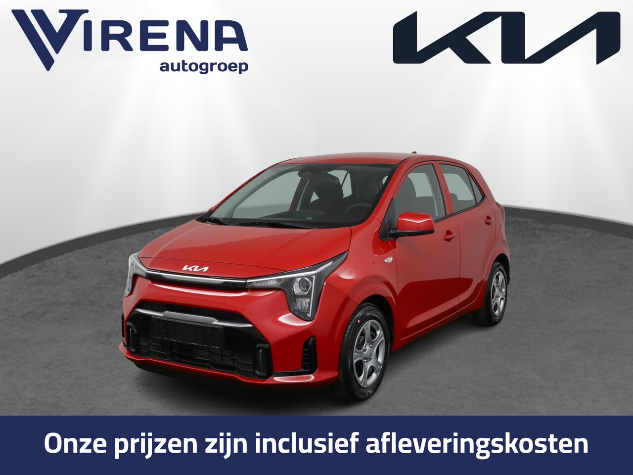 Kia Picanto - 1.0 DPI DynamicLine - Achteruitrij camera - Cruise control - Bluetooth - Navigatie - Apple - AutoWereld.nl