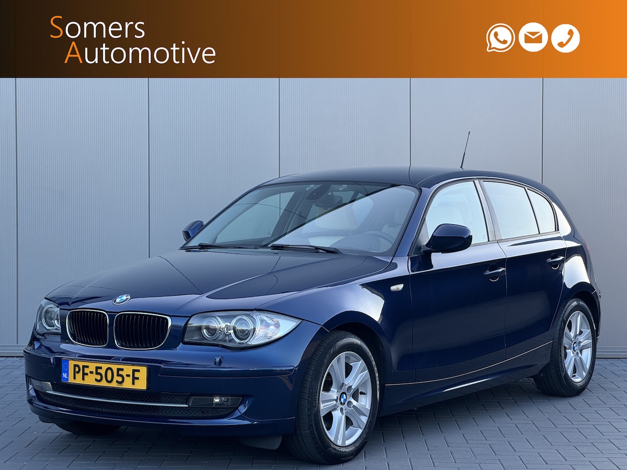 BMW 1-serie - 118i High Executive | Xenon | Leder | Navigatie - AutoWereld.nl