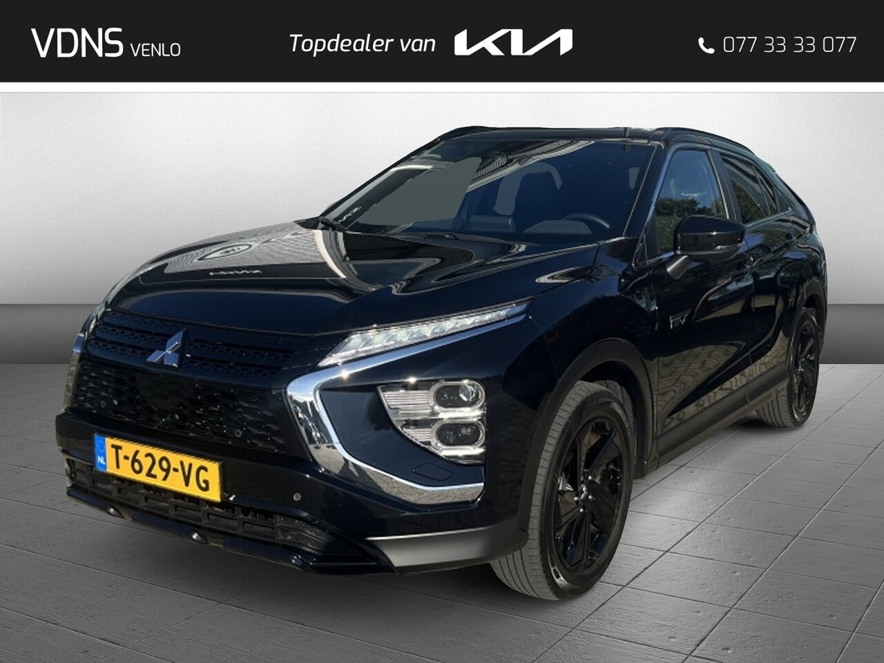 Mitsubishi Eclipse Cross - 2.4 PHEV Black edition 1500KG trekgewicht / Navi / Camera - AutoWereld.nl