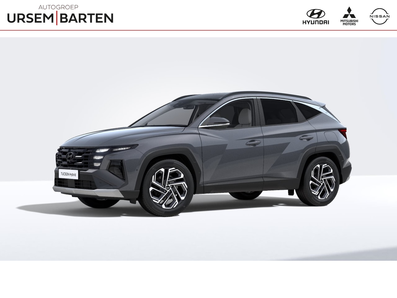 Hyundai Tucson - 1.6 T-GDI HEV Premium Sky | Ecotronic Gray - AutoWereld.nl