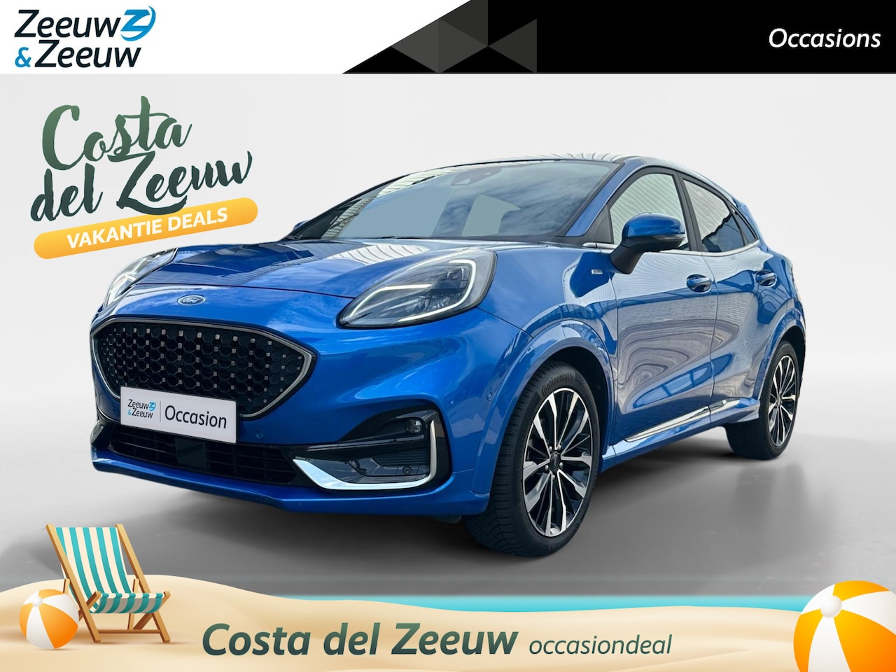 Ford Puma - 1.0 EcoBoost Hybrid ST-Line X Vignale | Dealer onderhouden | Navigatie | Apple carplay & A - AutoWereld.nl