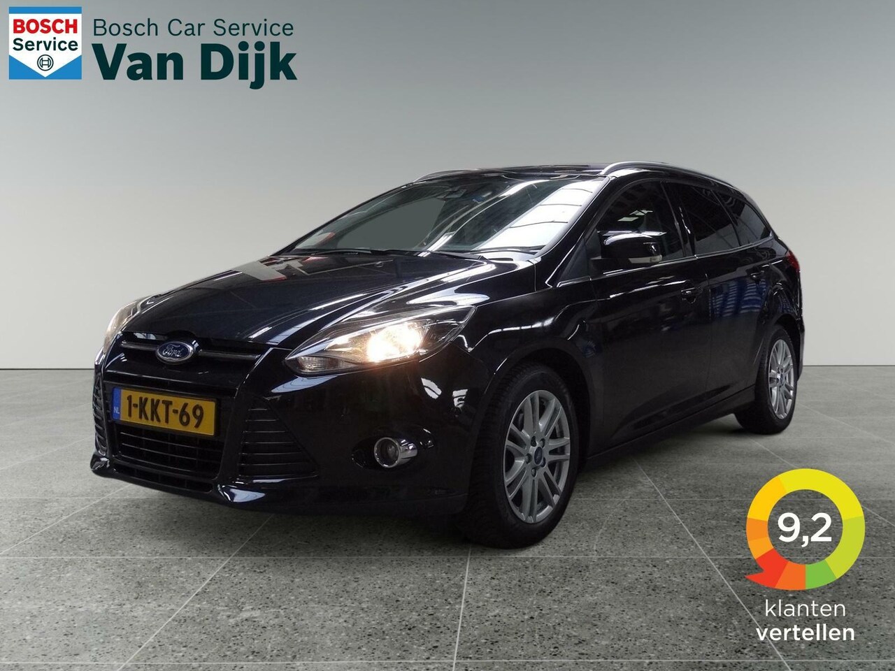 Ford Focus Wagon - 1.0 EcoBoost Titanium Trekhaak / Camera / - AutoWereld.nl