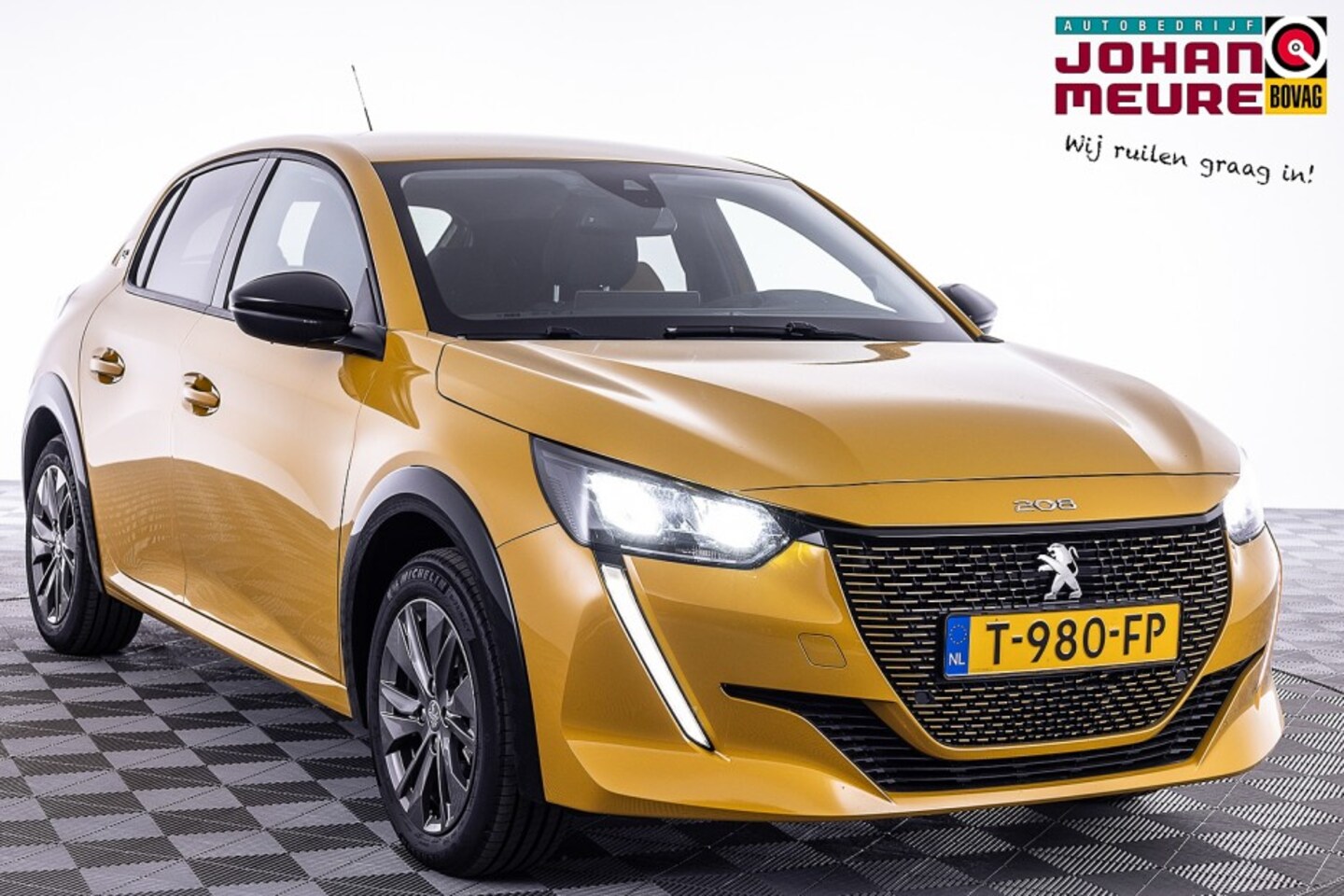 Peugeot e-208 - EV Allure Pack 50 kWh | LED | NAVI | ECC | Lage KM-Stand - AutoWereld.nl