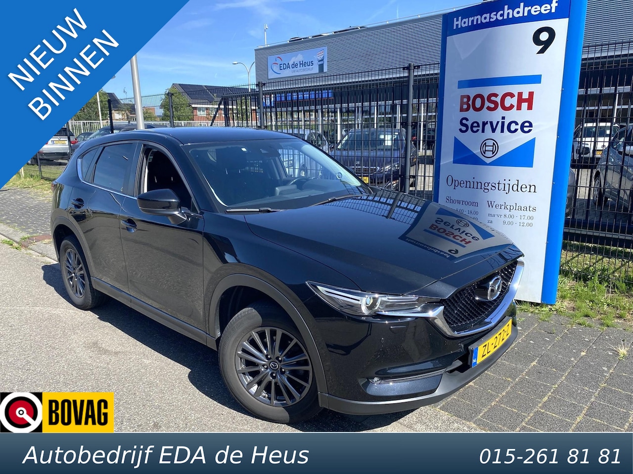 Mazda CX-5 - 2.0 SkyActiv-G 165pk Autom. Comfort met o.a. navigatie, LED, stoel-/stuurverwarming, clima - AutoWereld.nl