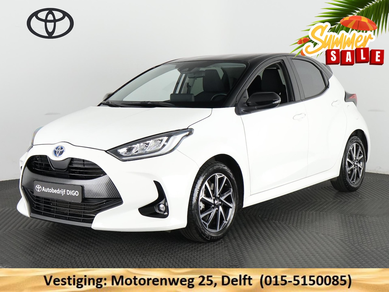 Toyota Yaris - 1.5 HYBRID DYNAMIC PACK AUTOMAAT GARANTIE 2-2033! LMV.CAMERA.ADAPTIVE CRUISE.CLOUD NAVIGAT - AutoWereld.nl