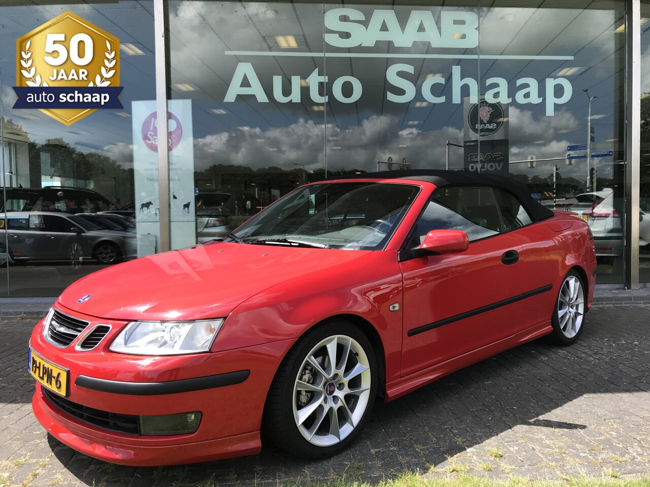 Saab 9-3 Cabrio - 1.8t Automaat Aero pakket | Rijklaar incl garantie | Trekhaak Hirsch 195 pk Spoiler Uitlaa - AutoWereld.nl