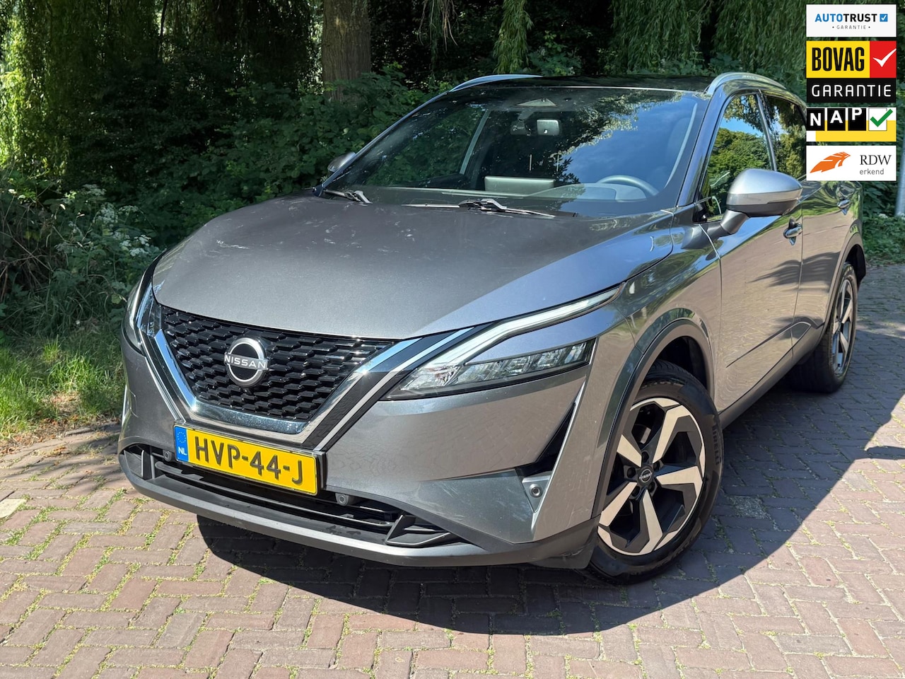 Nissan Qashqai - 1.3 MHEV Xtronic N-Connecta 1 Eig.38000 km b.j. 1-2024 18"lm Panodak , Led verl. carplay - AutoWereld.nl