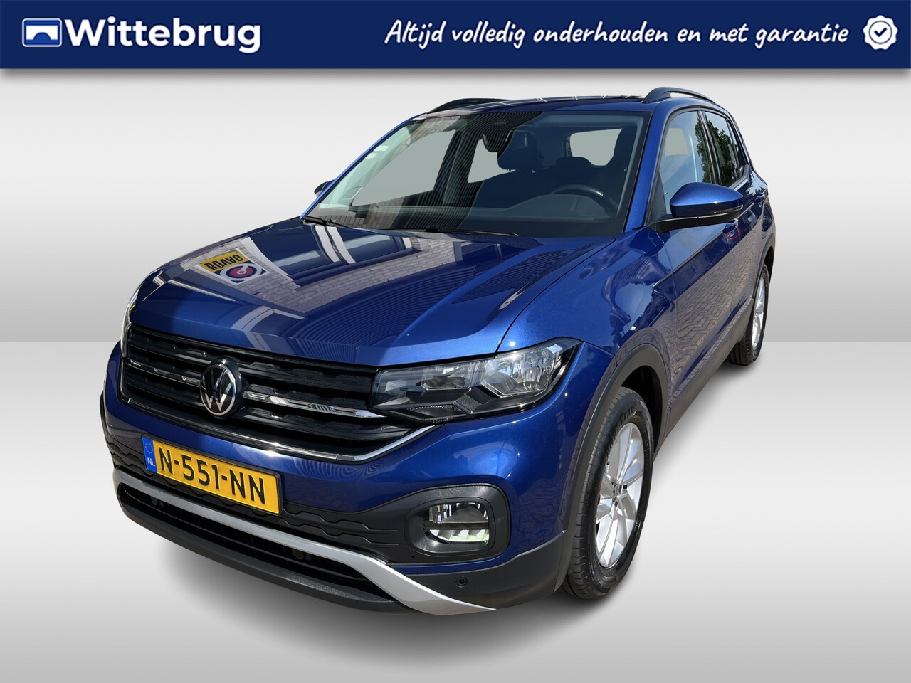 Volkswagen T-Cross - 1.0 TSI Life / PARK. SENSOREN V+A/ APP-CONNECT/ ACC/ DAB/ AIRCO/ ISOFIX/ 16" LMV - AutoWereld.nl
