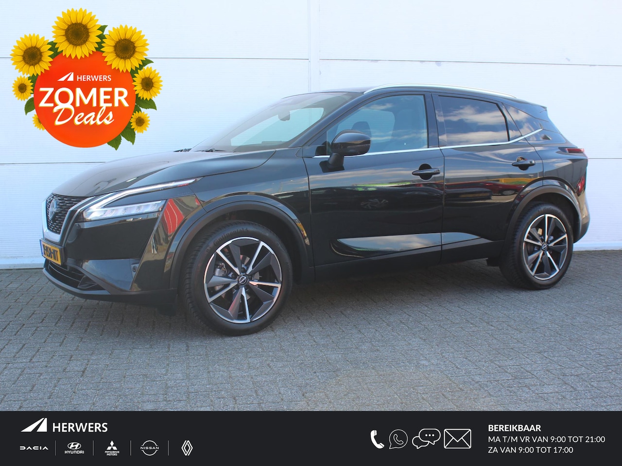 Nissan Qashqai - 1.3 MHEV Tekna / Trekhaak (1400KG Trekgewicht) / Panoramadak / Stoel- & Stuurverwarming / - AutoWereld.nl