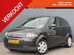 Audi A2 - 1.4 | Zwart | Climate | Cruisecontrol | Hoge instap
