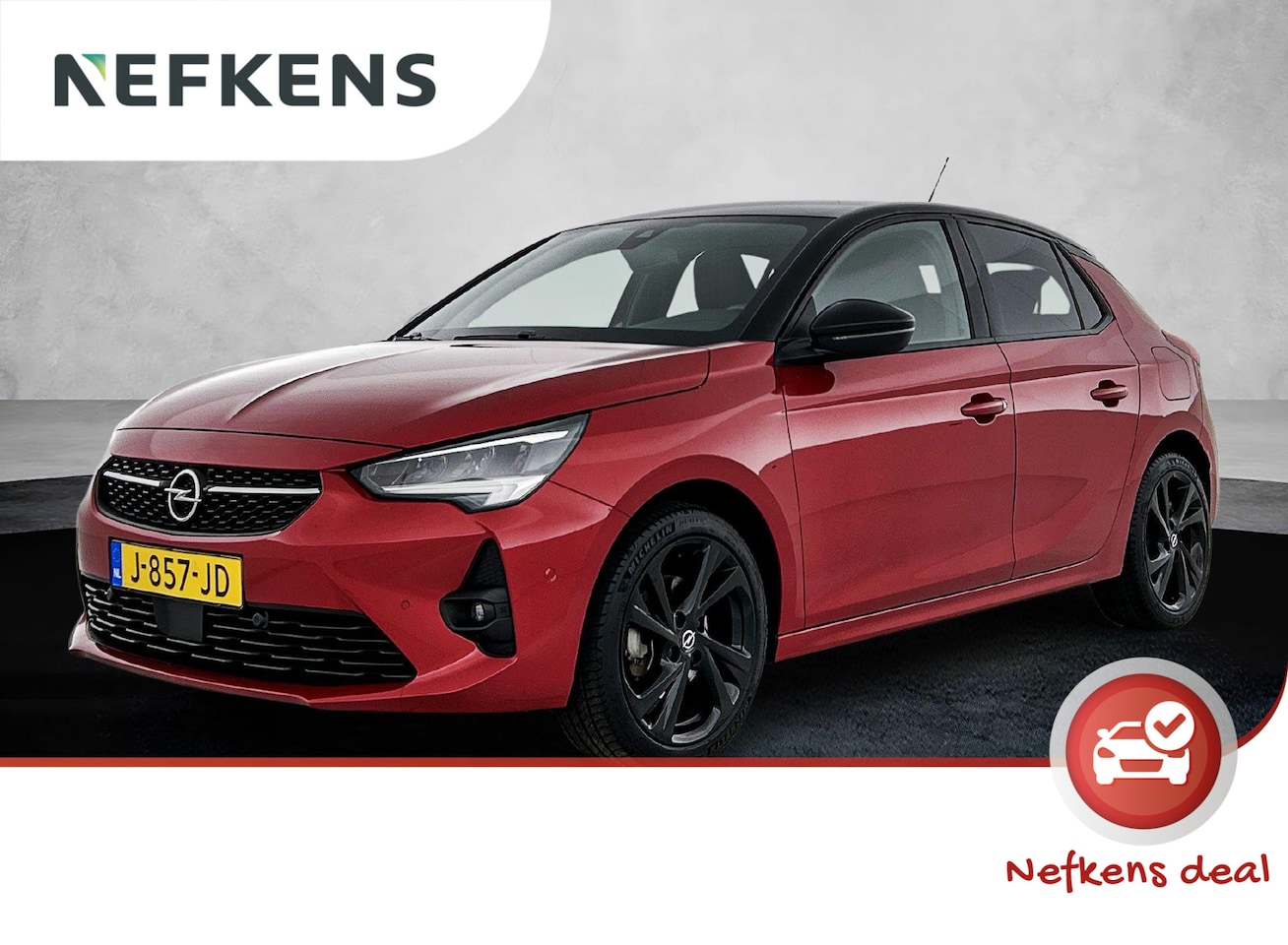 Opel Corsa - 100pk GS Line | 1ste eigenaar | Camera | 17"LMV | Navigatie | LED | Airco | Privacy Glass - AutoWereld.nl