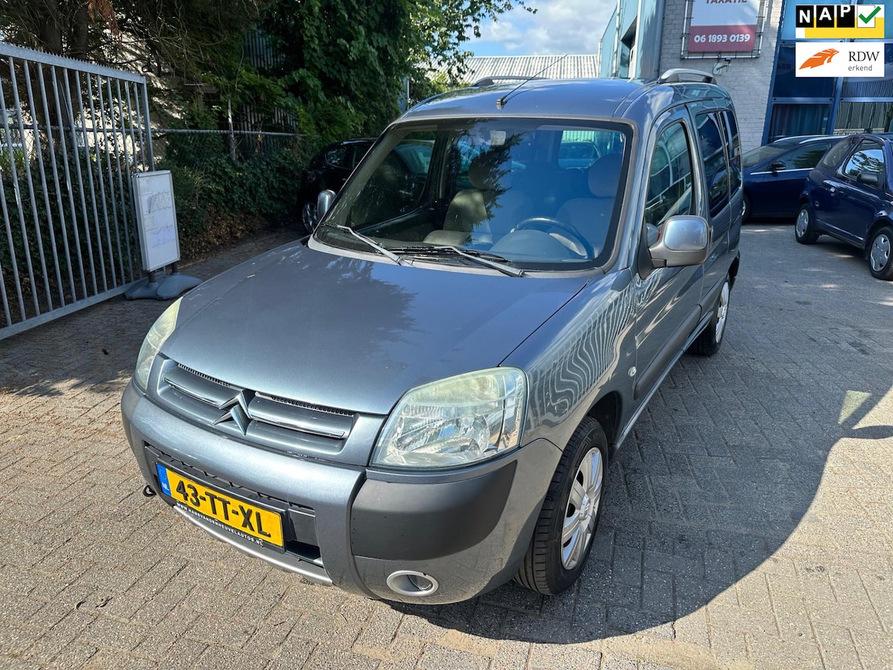 Citroën Berlingo - 1.6i 16V X-TR 1.6i 16V X-TR, Airco, Apk 07/2026, 2x schuifdeur, Trekhaak - AutoWereld.nl