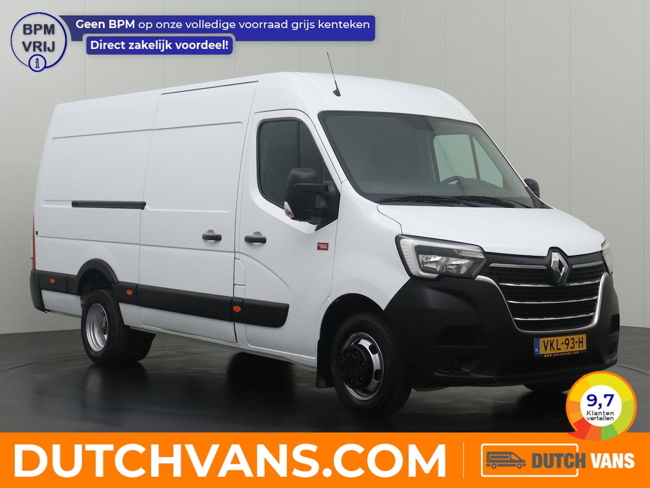 Renault Master - 2.3DCi 165PK L3H2 Dubbel lucht | 3500Kg Trekhaak | Airco | Cruise | 3-Persoons | Betimmeri - AutoWereld.nl