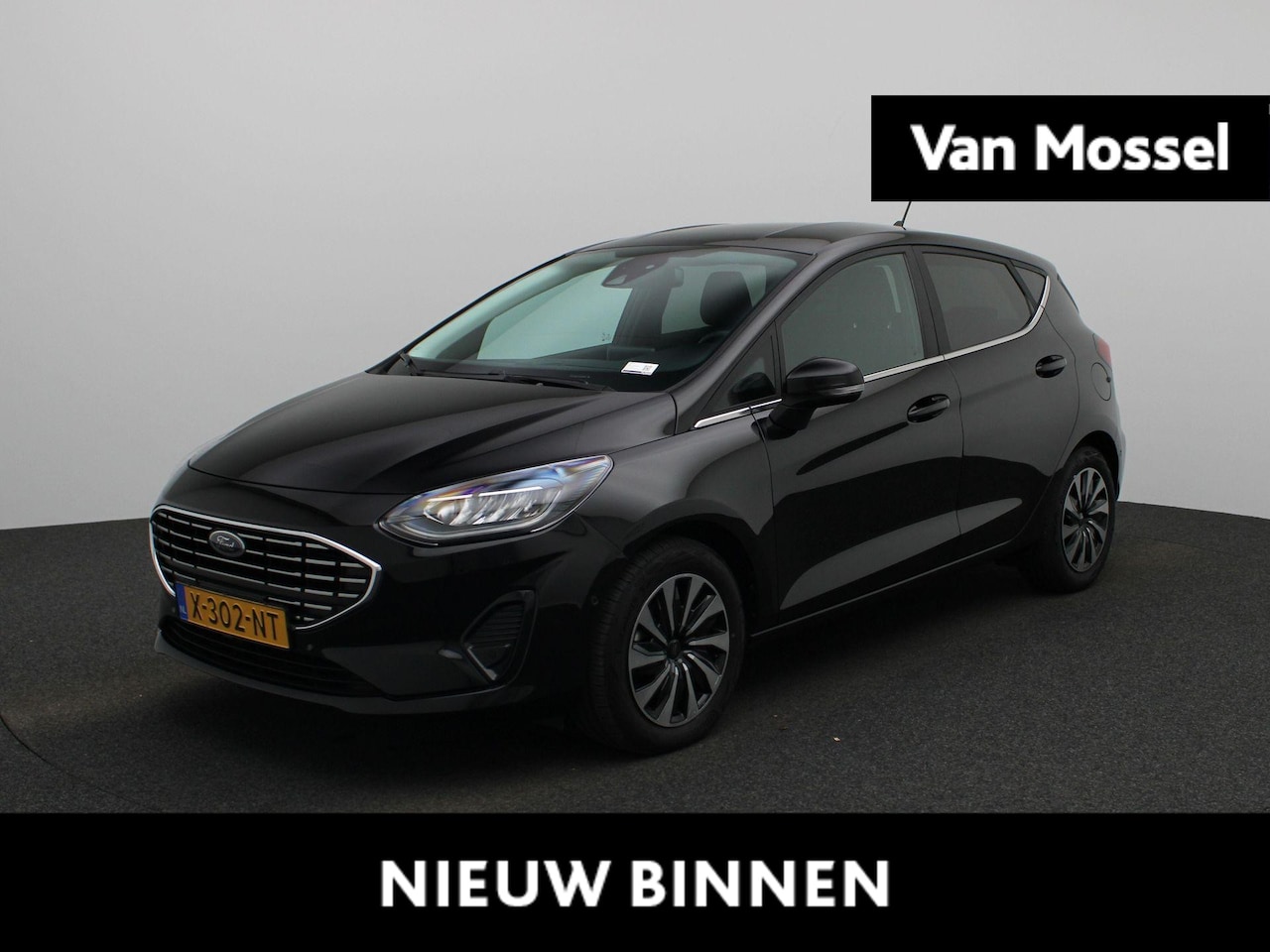 Ford Fiesta - 1.0 EcoBoost Hybrid Titanium X | Navigatie | Stoelverwarming |  Cruise Control | Parkeerse - AutoWereld.nl