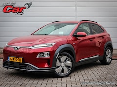 Hyundai Kona Electric - EV Premium 64 kWh | Clima | Cruise | Navi | Leer | Stoel/stuur verwarming | Pdc | Camera |