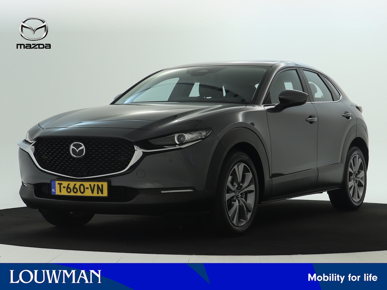 Mazda CX-30 - 2.0 e-SkyActiv-G M Hybrid Exclusive-line | Leder | Memory Seat | Adap. Cruise | Stuurwielv - AutoWereld.nl