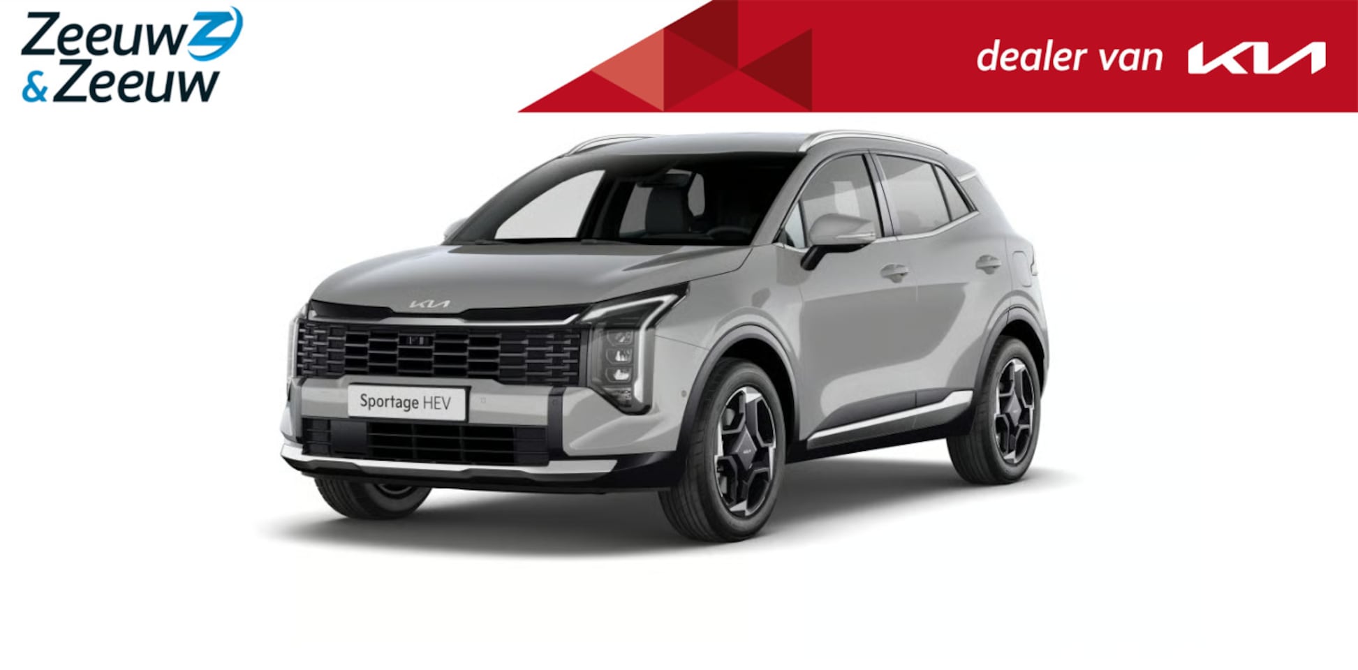 Kia Sportage - 1.6 T-GDi Hybrid DynamicLine FACELIFT NU TE BESTELLEN | 1510KG TREKGEWICHT | Stuurwiel en - AutoWereld.nl