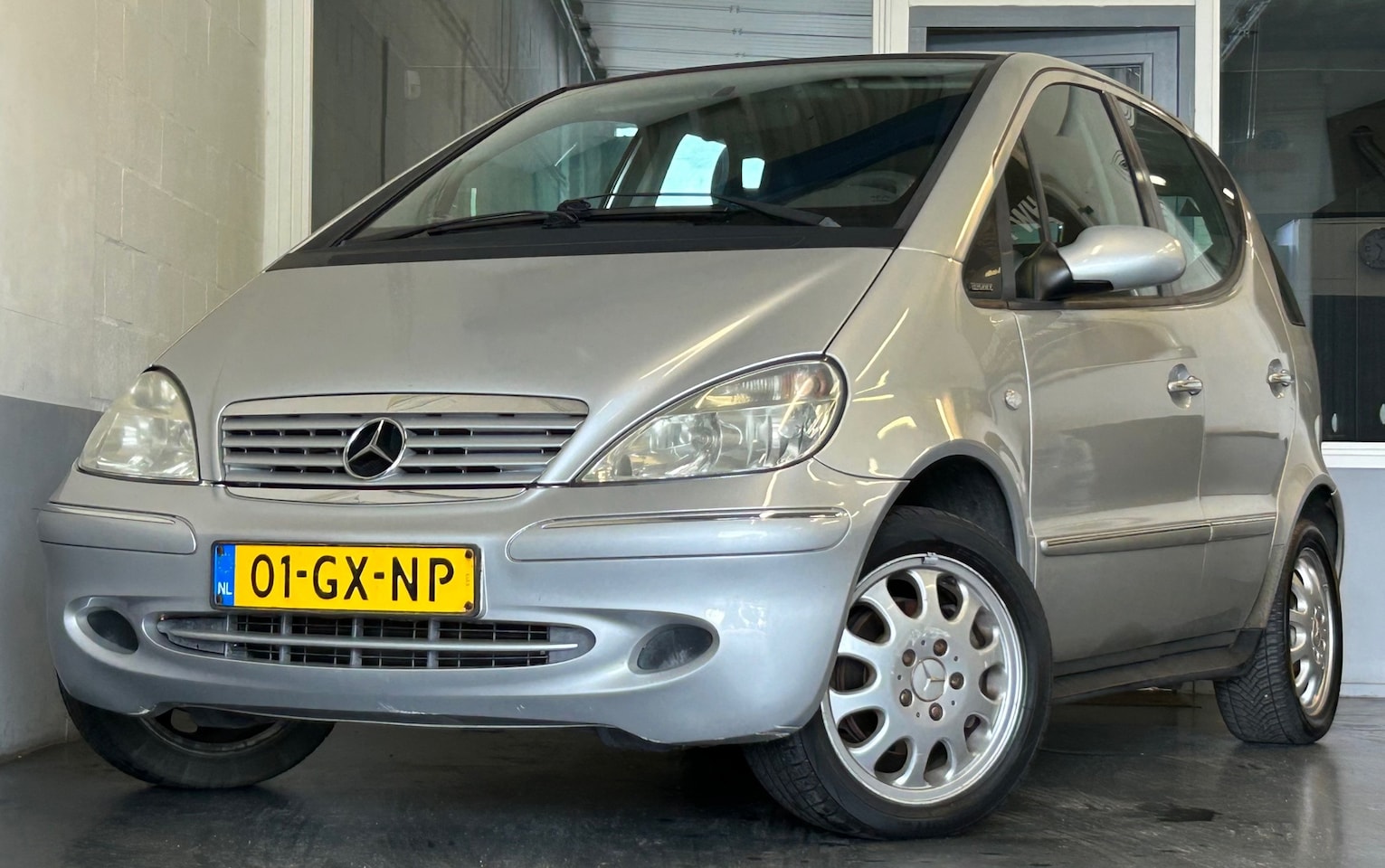 Mercedes-Benz A-klasse - 160 Elegance|NAP|APK06-26|Airco|Automaat|160DKM!| - AutoWereld.nl