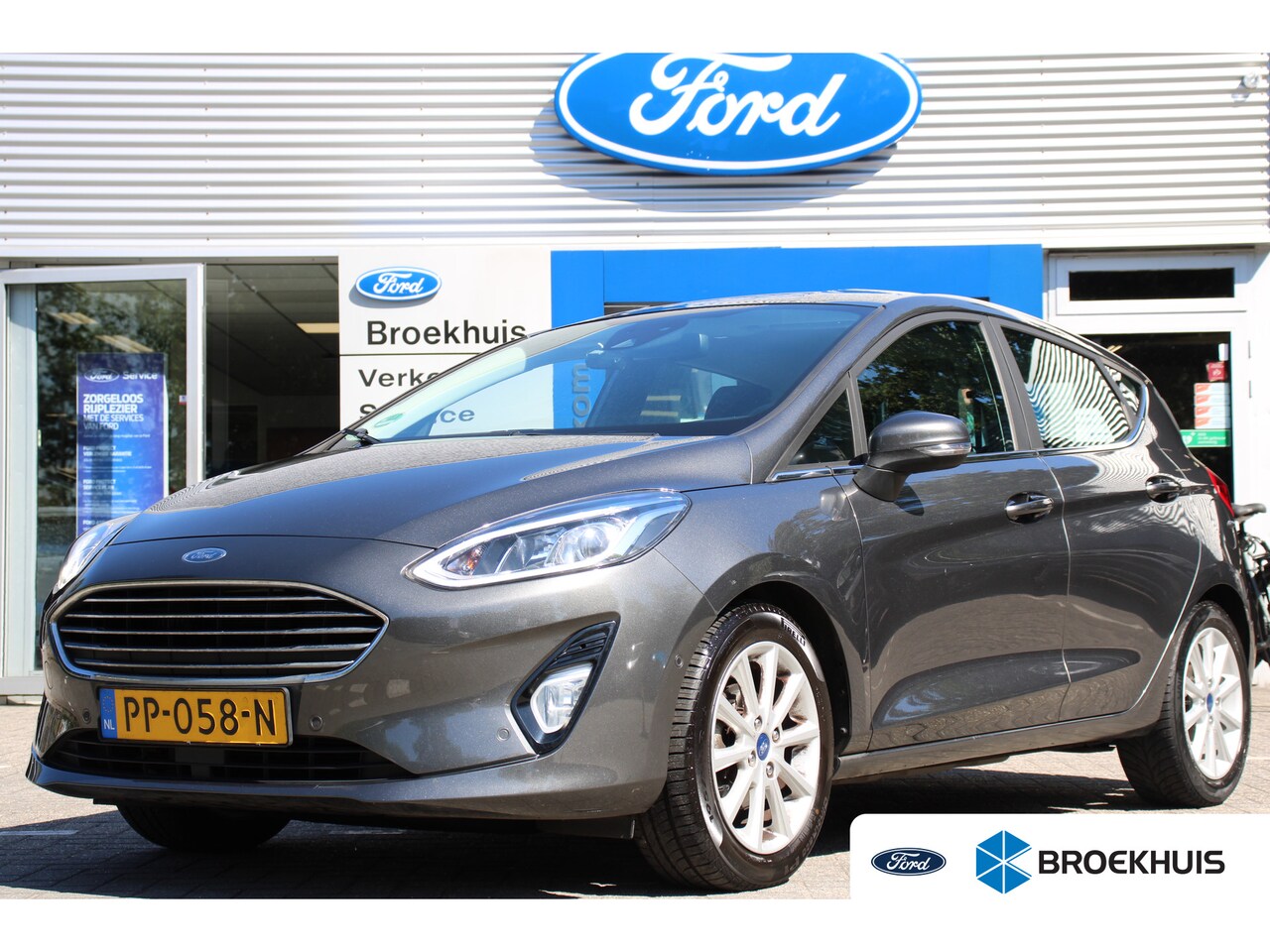 Ford Fiesta - 1.0EB TITANIUM | ORIGINEEL NL! | 1 EIGENAAR! | B&O AUDIO | ADAPTIVE CRUISE | CAMERA | VOOR - AutoWereld.nl