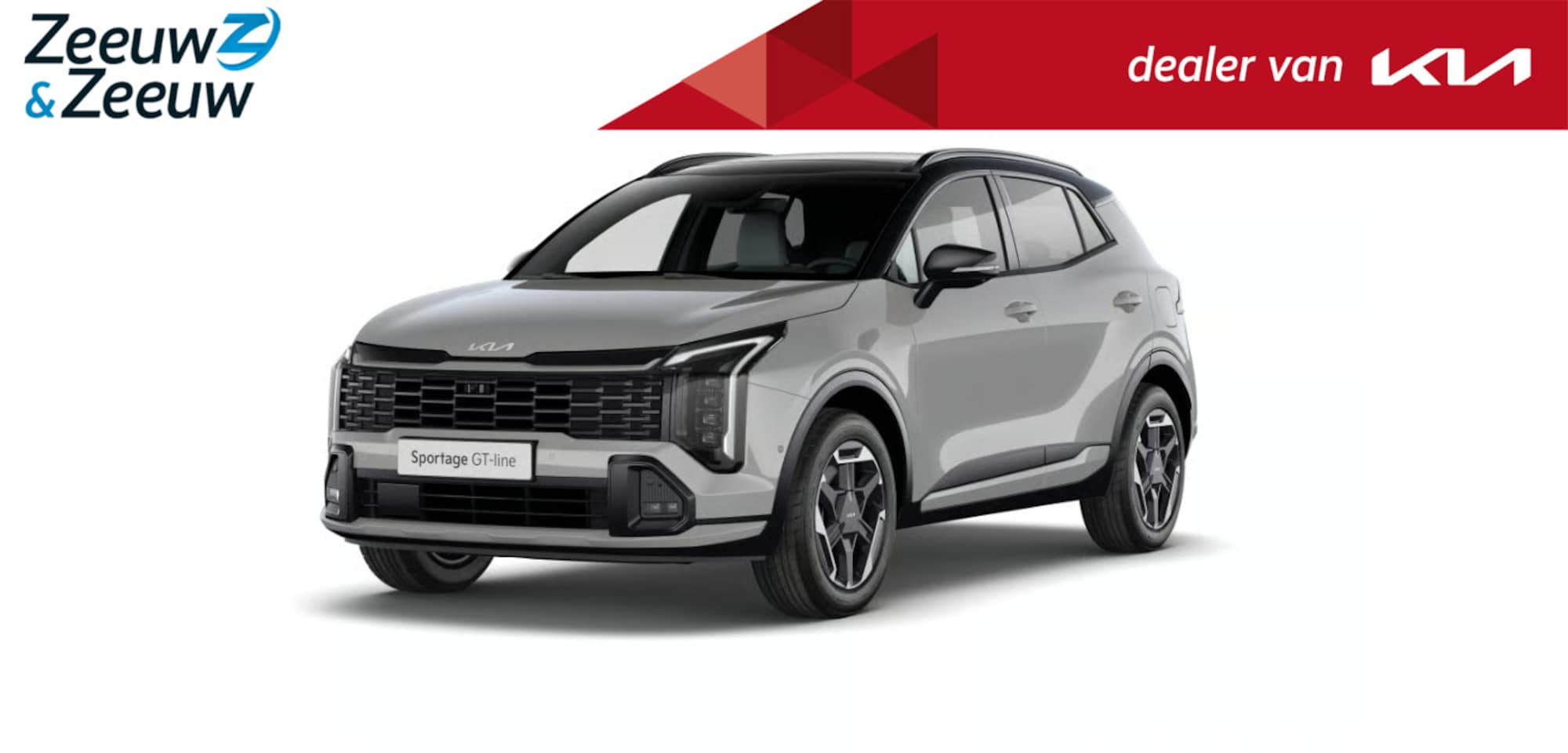 Kia Sportage - 1.6 T-GDi Hybrid GT-PlusLine FACELIFT NU TE BESTELLEN | 1510KG TREKGEWICHT | Two-tone GT-P - AutoWereld.nl