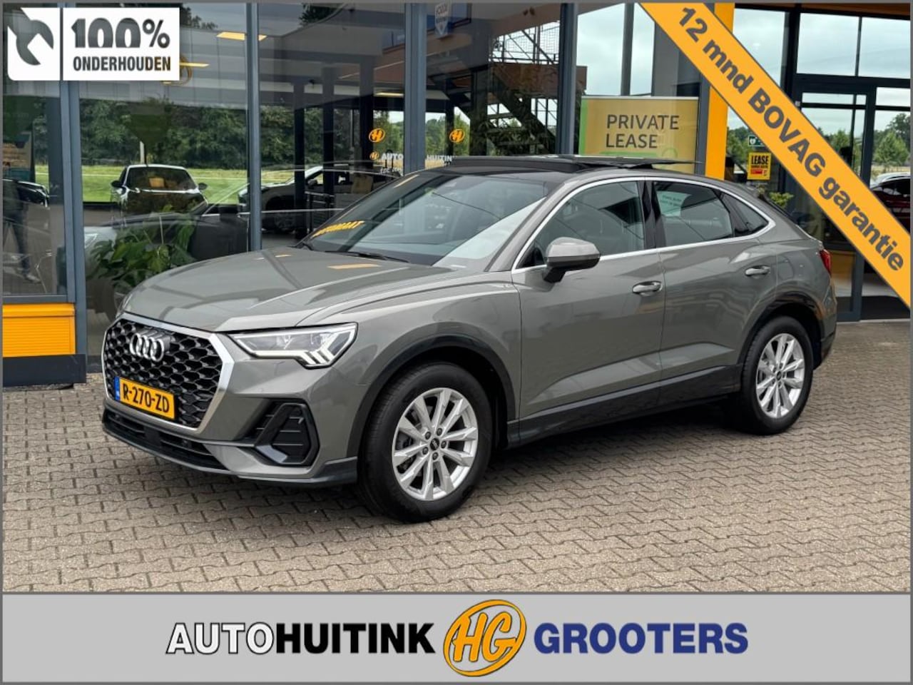 Audi Q3 Sportback - 35 TFSI 150 pk S-tronic  2x S line - panoramadak - AutoWereld.nl