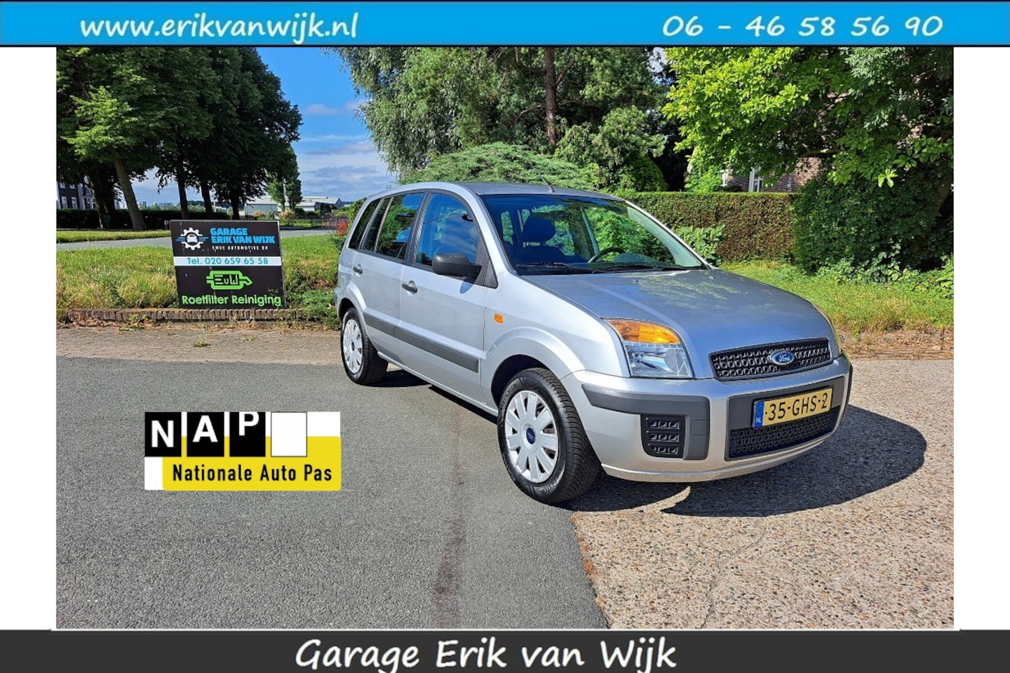 Ford Fusion - 1.4-16V Cool & Sound Airco in Nieuwstaat - AutoWereld.nl