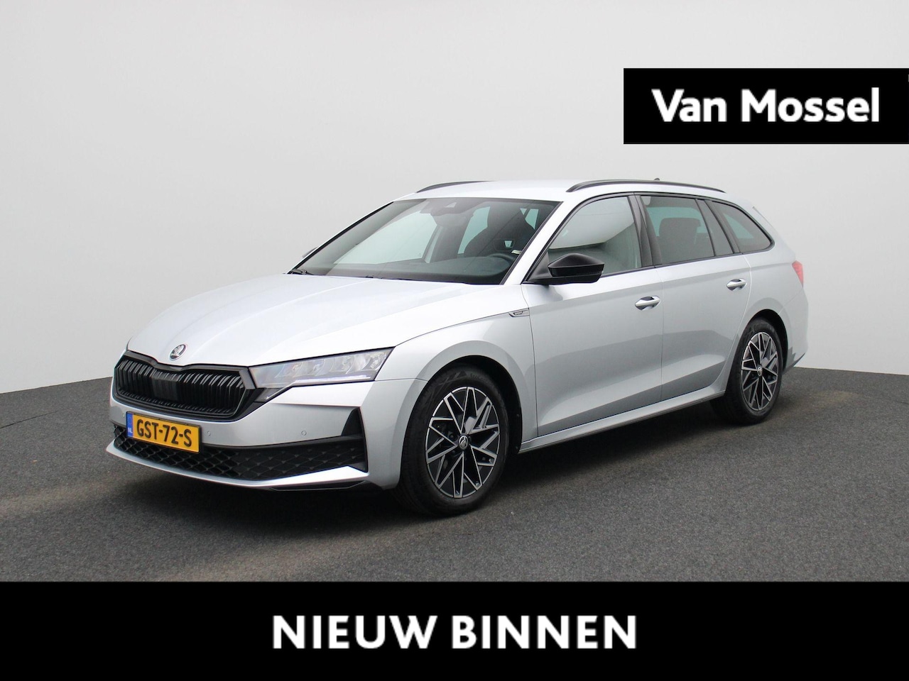 Skoda Octavia Combi - 1.5 TSI MHEV Sportline Business Automaat | Stoelverwarming | Parkeersensoren | Adaptive Cr - AutoWereld.nl