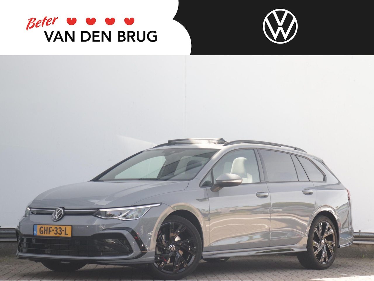 Volkswagen Golf Variant - 1.5 eTSI R-Line | Panorama dak | Stuur & Stoelverwarming | Draadloze oplader | Adaptive Cr - AutoWereld.nl