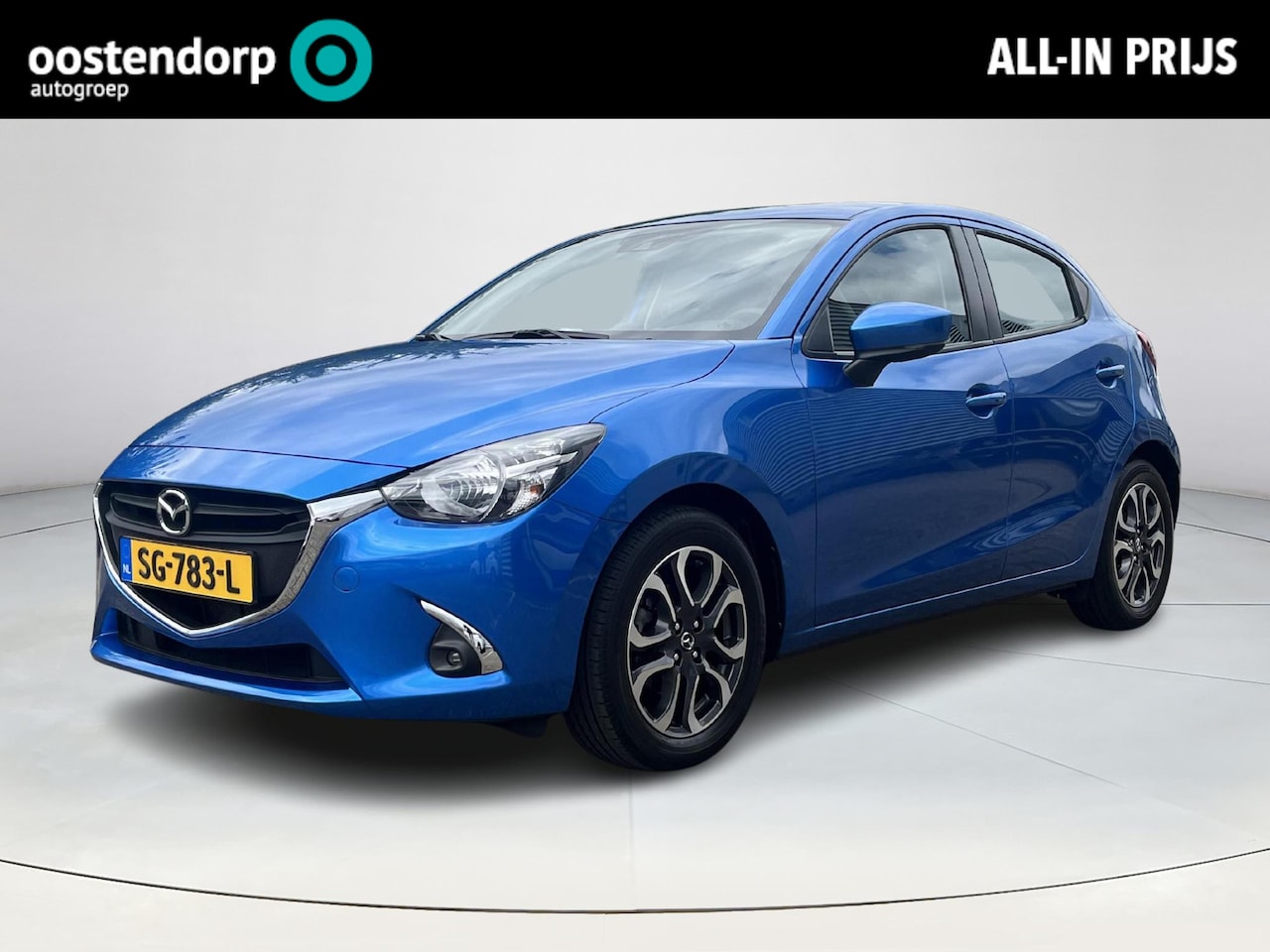 Mazda 2 - 1.5 Skyactiv-G Dynamic+ | Airco | Navigatie | parkeersensoren achter | Cruise control | - AutoWereld.nl