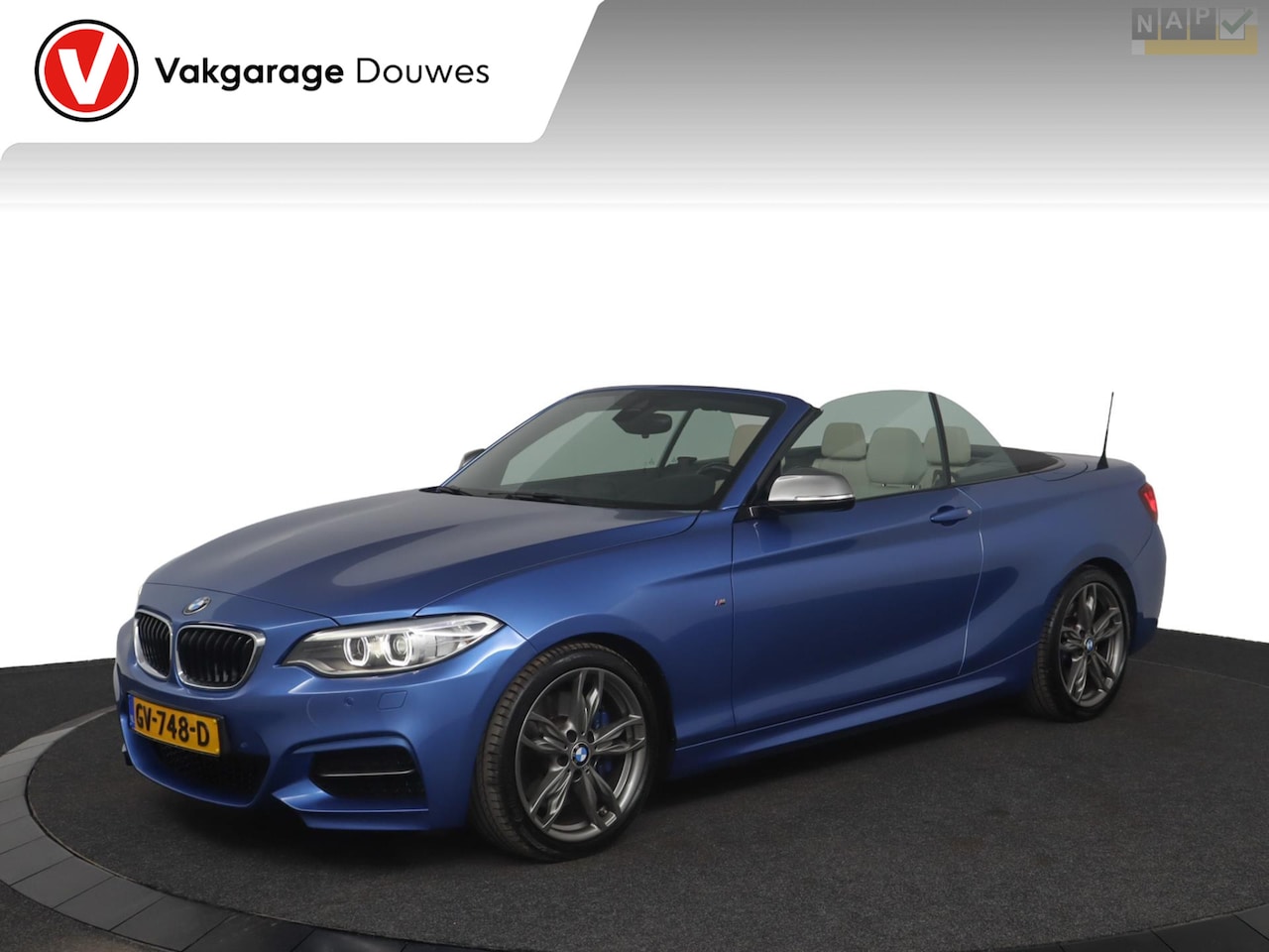 BMW 2-serie Cabrio - M235i High Executive | NAP | Automaat | M-sport | Stoelverwarming Dealeronderhouden - AutoWereld.nl