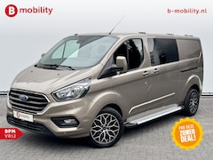 Ford Transit Custom - 320 2.0 TDCI L2H1 Limited DC 130PK 2x Schuifdeur Achteruitrijcamera | Trekhaak 2.800Kg | A