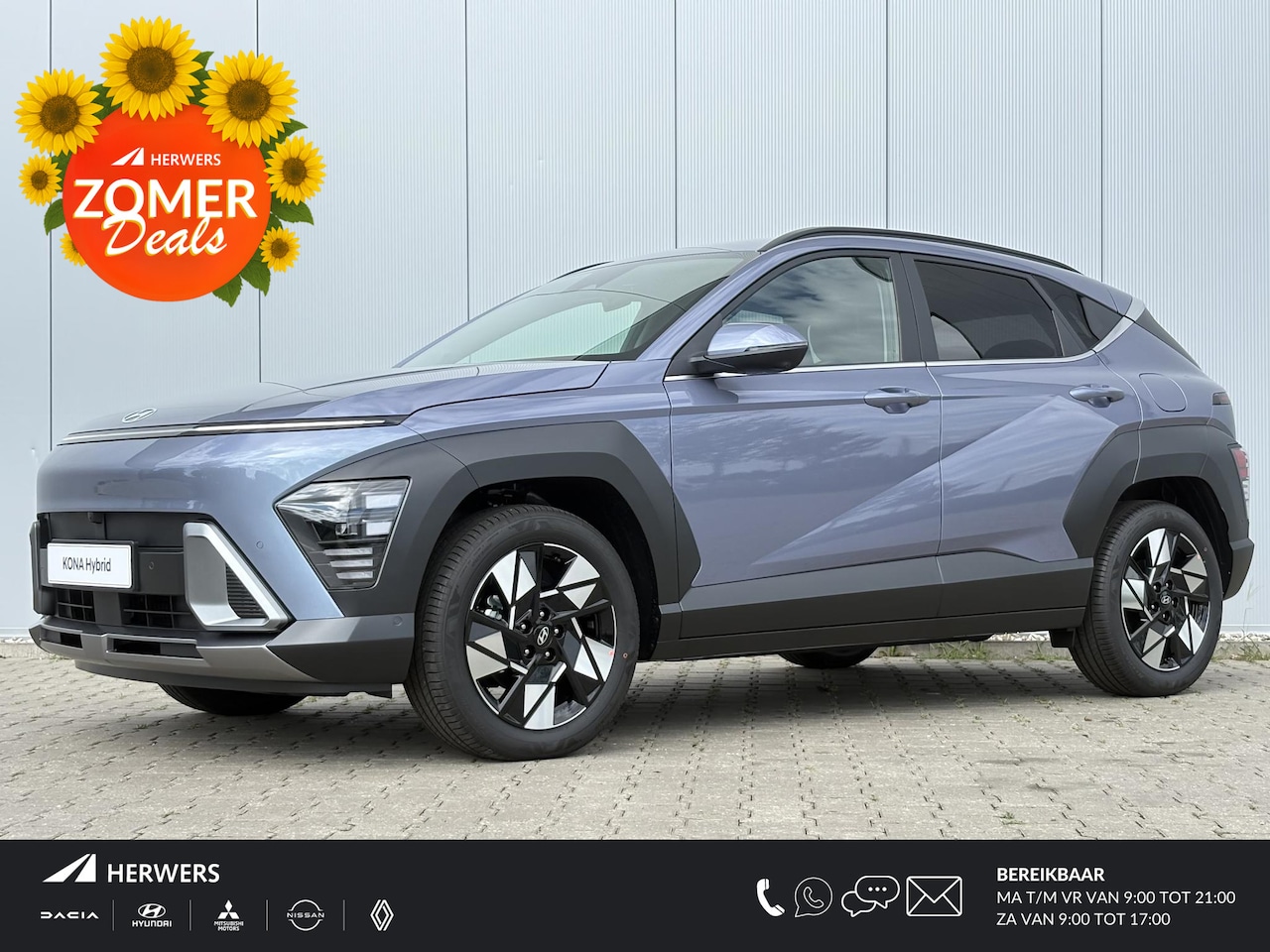 Hyundai Kona - 1.6 GDI HEV Premium / €2000,- Voordeel Op Nieuwprijs / Rijklaarprijs / Direct Leverbaar - AutoWereld.nl
