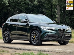 Alfa Romeo Stelvio - 2.0 T Q4 Ti | Verde Visconti | Leder pack | Adaptive cruise | 1e eig. | Clima | 20 inch lm