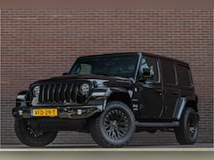 Jeep Wrangler - 2.0T Sahara VAN, Origineel NL, Adaptive Cruise, Leder, Kahn, Stoel & Stuurverwarming, Trek