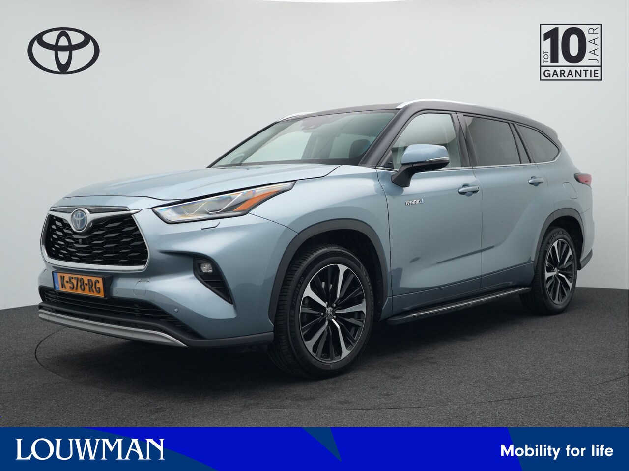 Toyota Highlander - 2.5 AWD Hybrid Premium | 360° Camera | Trekhaak | Zwart lederen bekleding | - AutoWereld.nl