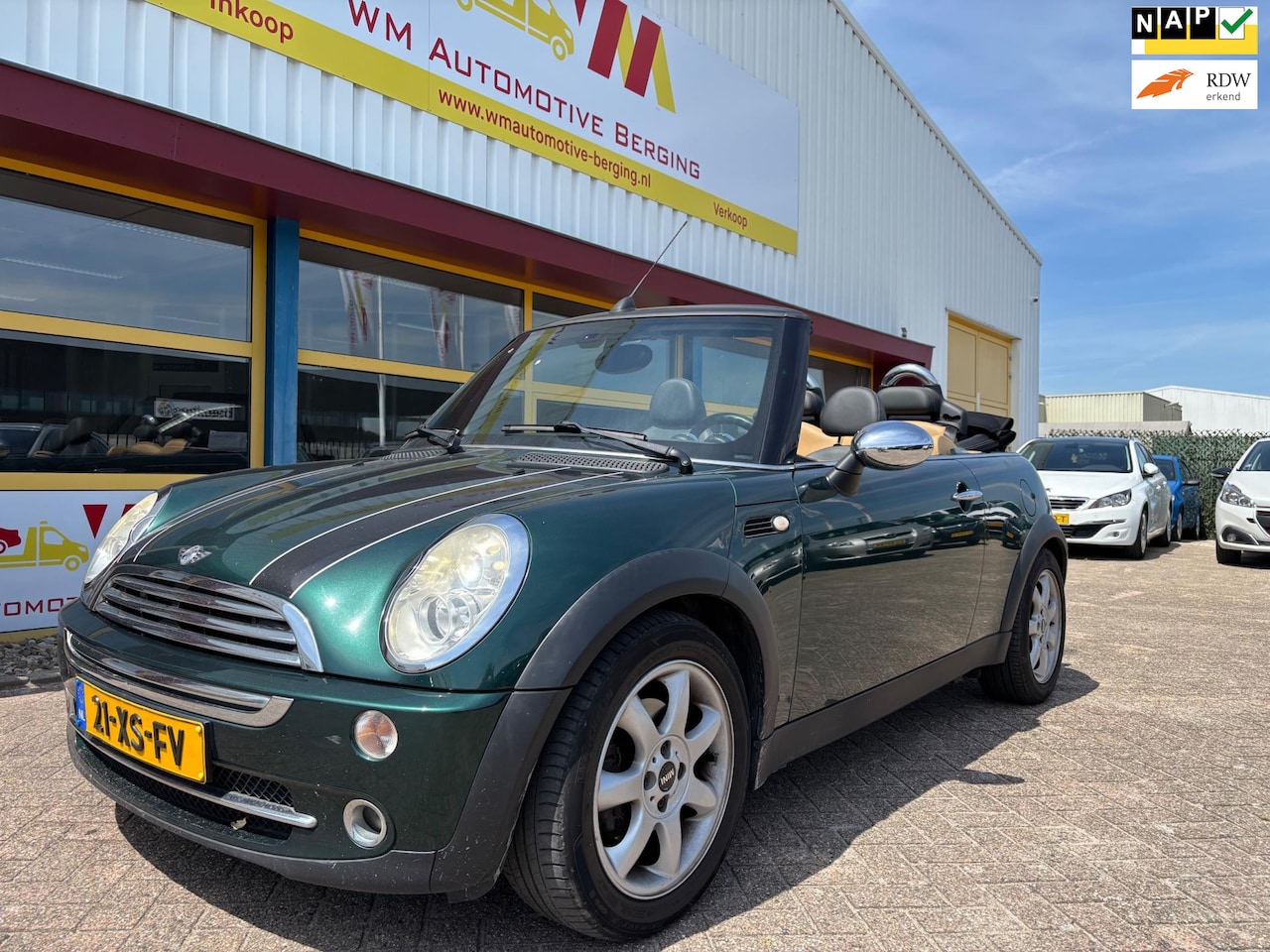 MINI Cabrio - Mini 1.6 CABRIO AUTOMAAT - AutoWereld.nl