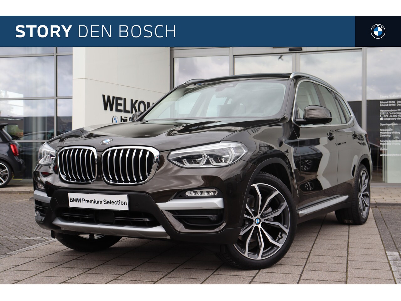 BMW X3 - xDrive20i High Executive xLine Automaat / Panoramadak / Trekhaak / Sportstoelen / Adaptiev - AutoWereld.nl