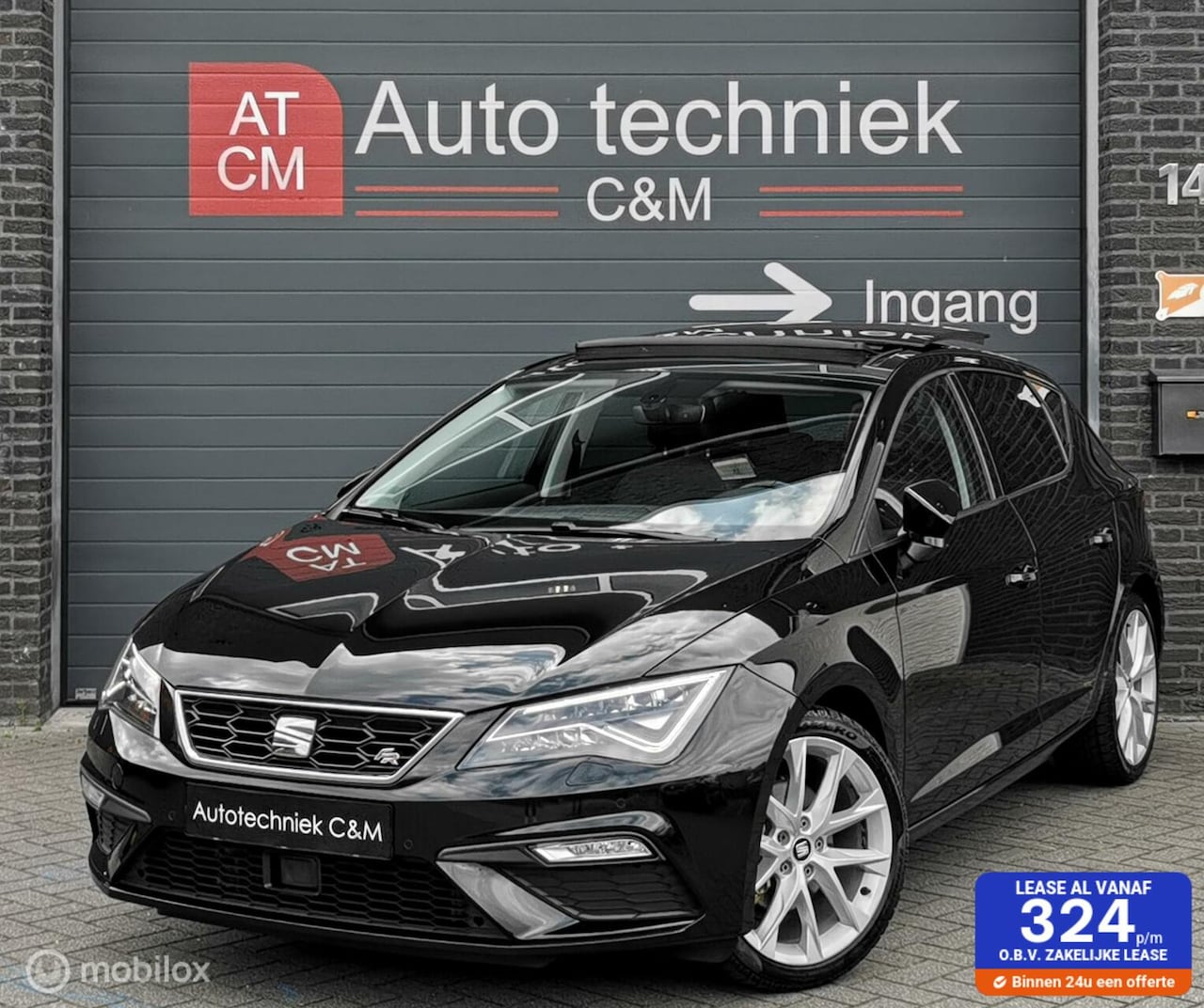SEAT Leon - 1.5 TSI FR 150PK/DSG/ACC/PANORAMADAK/CAMERA/BEATS/ - AutoWereld.nl