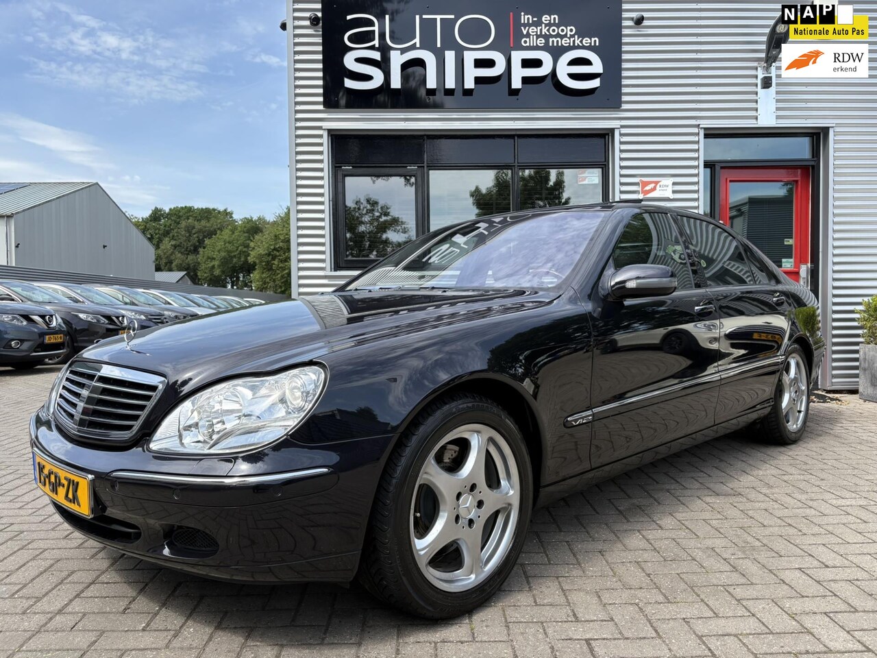 Mercedes-Benz S-klasse - 600 Lang V12 -UNIEK!-ORIGINEEL NEDERLANDS!-ADAPTIVE CRUISECONTROL-SOFTCLOSE-OPEN DAK-BOSE- - AutoWereld.nl