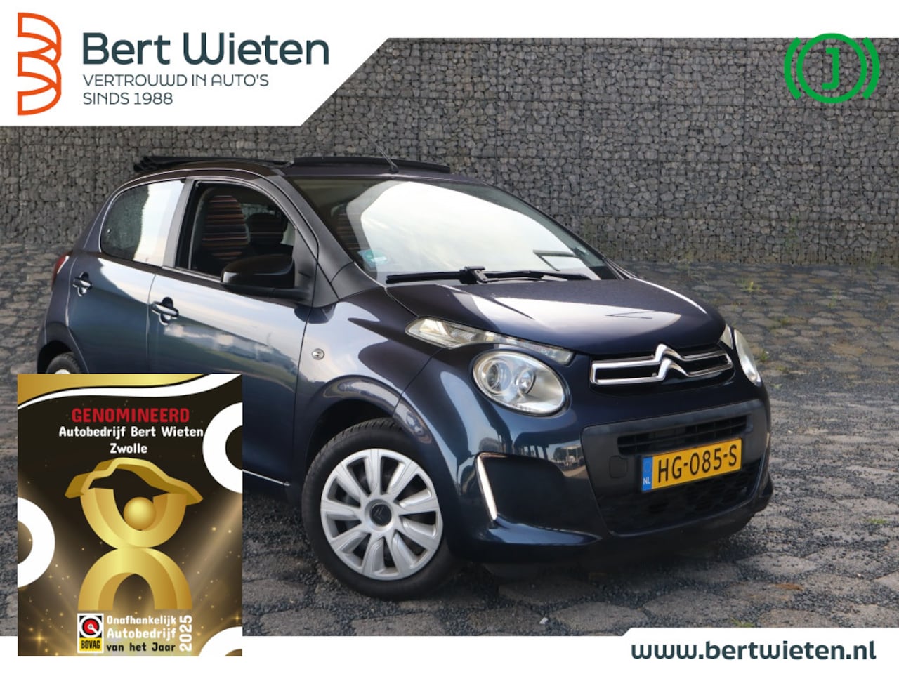 Citroën C1 - 1.0 e-VTi AirS | Geen import | Cabrio | Achteruitrij camera - AutoWereld.nl