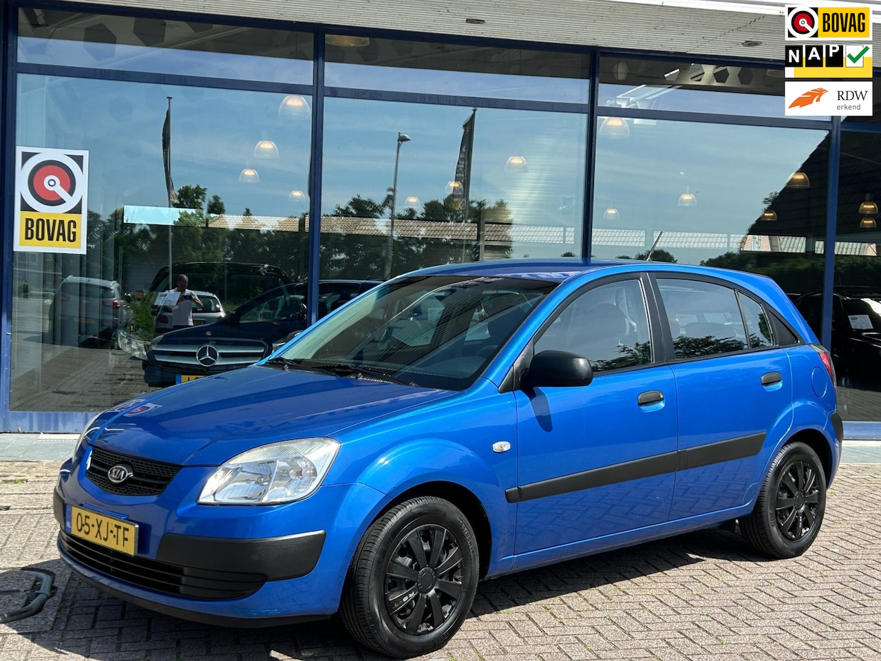 Kia Rio - 1.4 X-pect 5Drs Navi Elek.Pakket Stuurbekr. NAP NL-Auto Nette Staat! - AutoWereld.nl