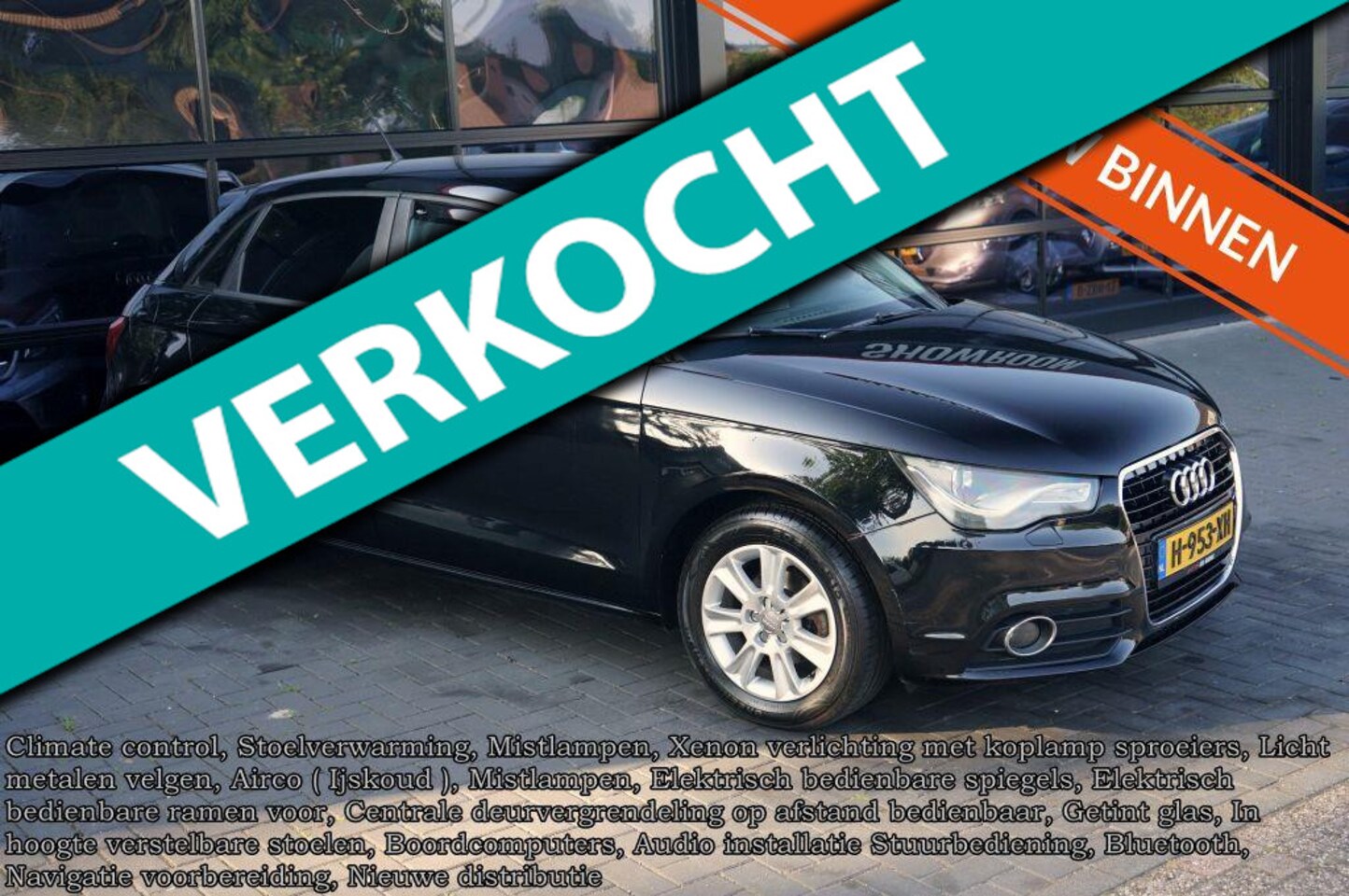 Audi A1 Sportback - 1.2 TFSI Pro Line S 1.2 TFSI Pro Line S, Clima, Xenon, Navi, Elek pakket - AutoWereld.nl