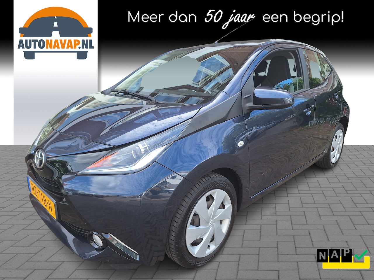 Toyota Aygo - 1.0 VVT-i X-Play 5Drs /44.000 Km/Camera/Airco/1e Eig/Garantie - AutoWereld.nl