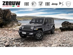 Jeep Wrangler Unlimited - 4xe 380 PK Sahara | Schuifdak | Leder | Camera | Navi | 20"