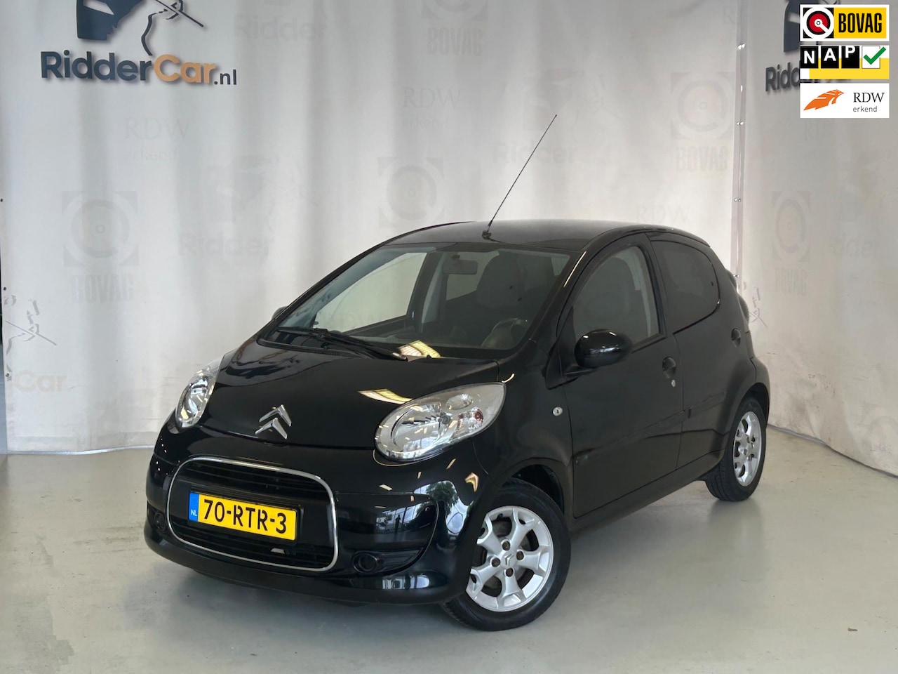Citroën C1 - 1.0-12V Exclusive|NAP|AIRCO|ELEK RAMEN|VELGEN|LEDEREN BEKLEDING - AutoWereld.nl