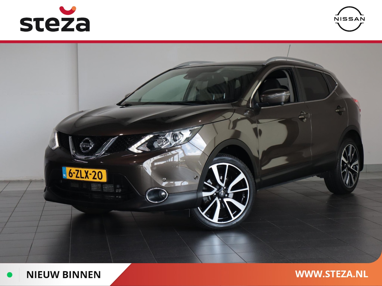 Nissan Qashqai - 1.2 Tekna | Automaat | Trekhaak | 360 camera - AutoWereld.nl