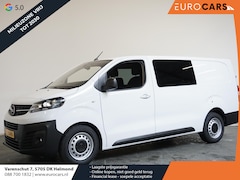 Opel Vivaro - 145pk Automaat Dubbele Cabine L3H1 Navigatie Apple Carplay Cruise control Trekhaak