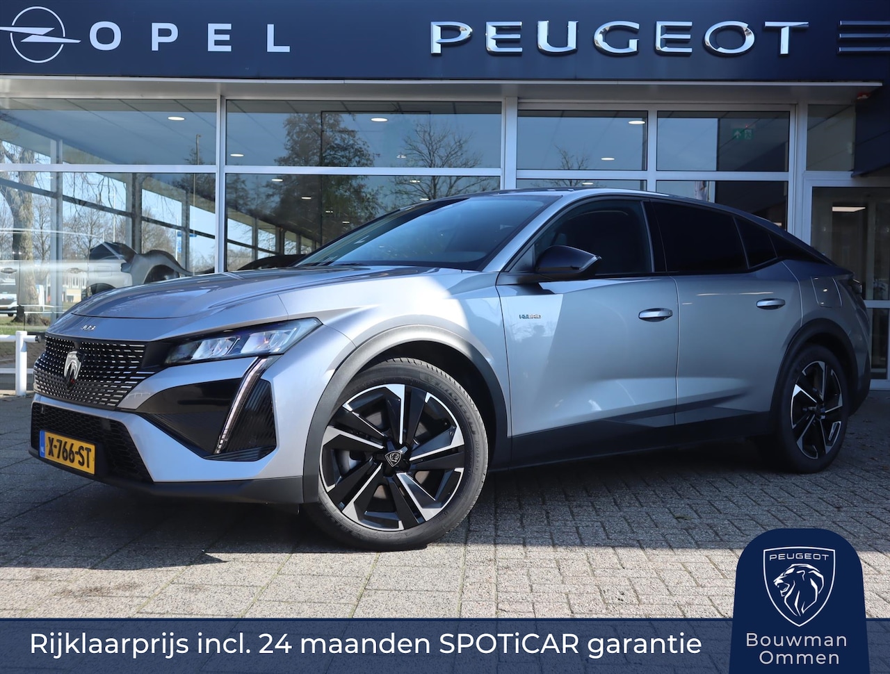 Peugeot 408 - Allure Pack Plug-In Hybrid 180PK e-EAT8 automaat, Rijklaarprijs, Navigatie Adaptieve cruis - AutoWereld.nl