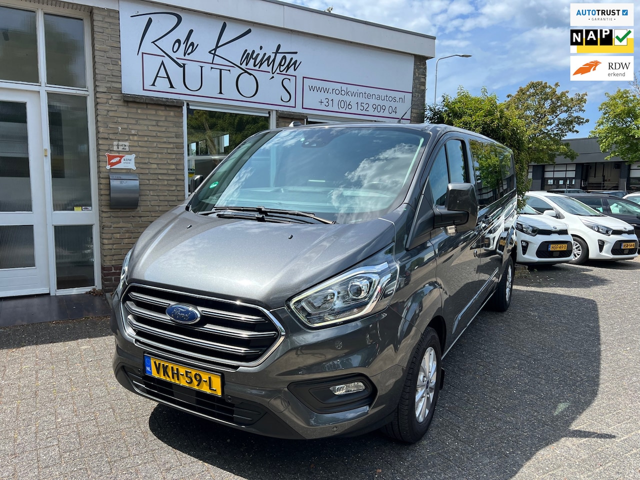 Ford Transit Custom - 300 2.0 TDCI L2H2 Limited Automaat - AutoWereld.nl